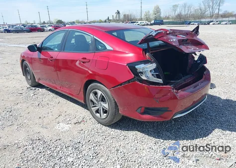 2019 Honda Civic Lx z USA, uszkodzony, nr VIN 2HGFC2F61KH516778